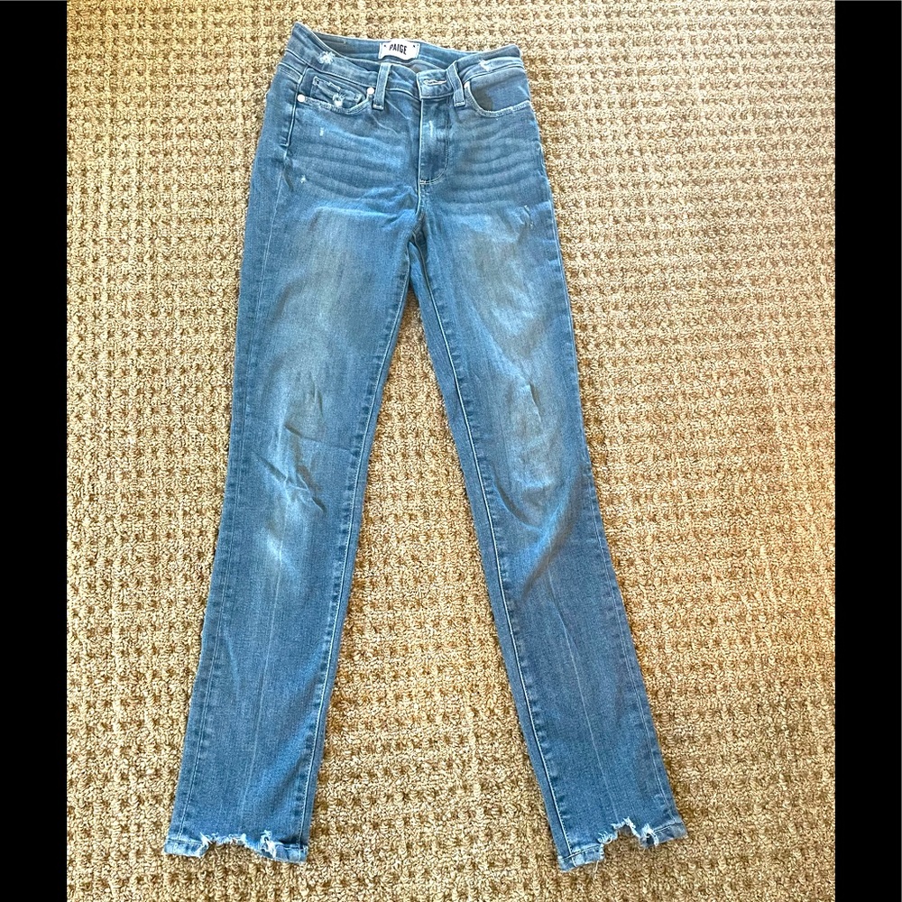 Paige Denim Hoxton ankle peg jeans